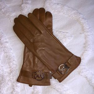 Michael Kors Leather Gloves NWOT